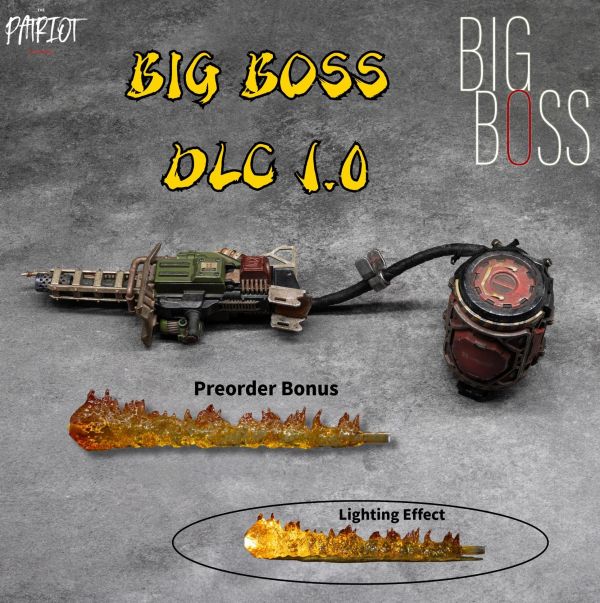 【史派克工廠】預購免運26年Q2 愛國者 Patriot 生化 BIG BOSS 追追 噴火器配件包 0323 愛國者 Patriot 生化 BIG BOSS 追追 噴火器配件包