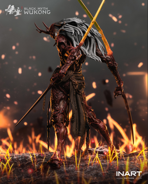 【史派克工廠】預購免運26年Q3 INART Action系列 黑神話 悟空 夜叉王 1:12 可動人偶 0518 INART Action系列 黑神話 悟空 夜叉王 1:12 可動人偶