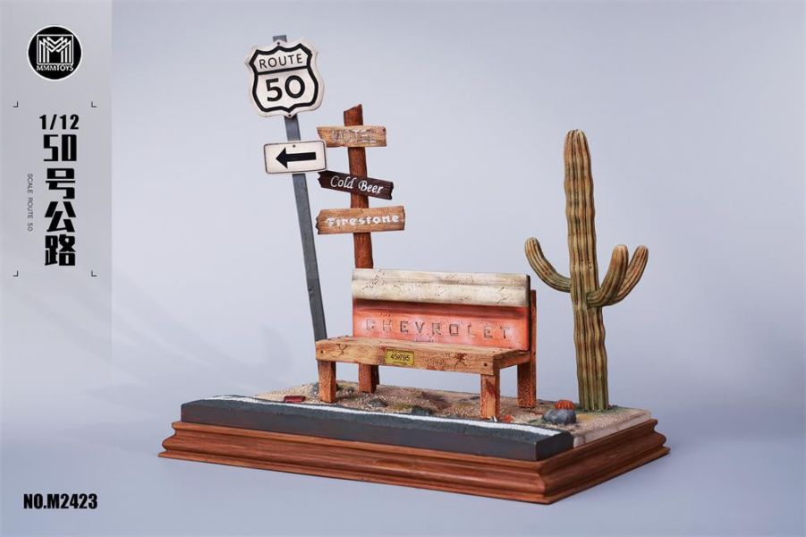 【史派克工廠】結單免運25年4月 MMMTOYS 1/12 50號公路 場景地台 擺飾 M2423 0325 MMMTOYS 1/12 50號公路 場景地台 擺飾 M2423