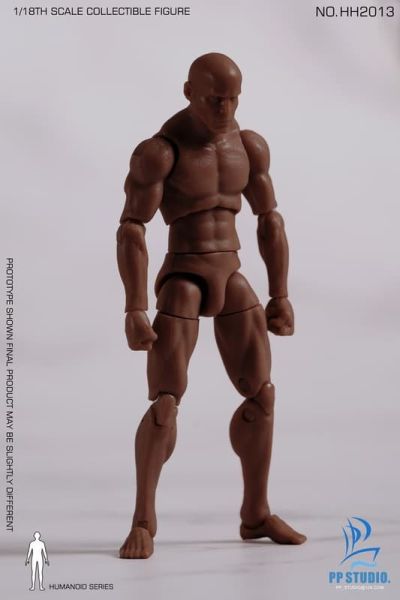 【史派克工廠】預購26年Q1 PP STUDIO 1/18 男黑膚色素體 高肩 矮肩 0120 PP STUDIO 1/18 男黑膚色素體 高肩 矮肩