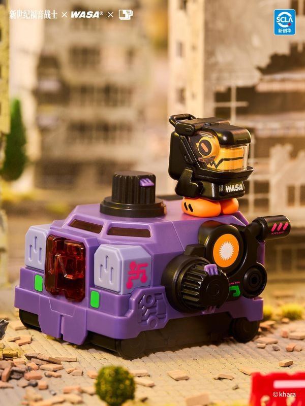 【史派克工廠】預購免運25年Q4 野獸國 WASA x EVA 206聯名系列 超列車合體 盲盒 一中盒4入 1113 WASA x EVA 206聯名系列 超列車合體 盲盒 一中盒4入