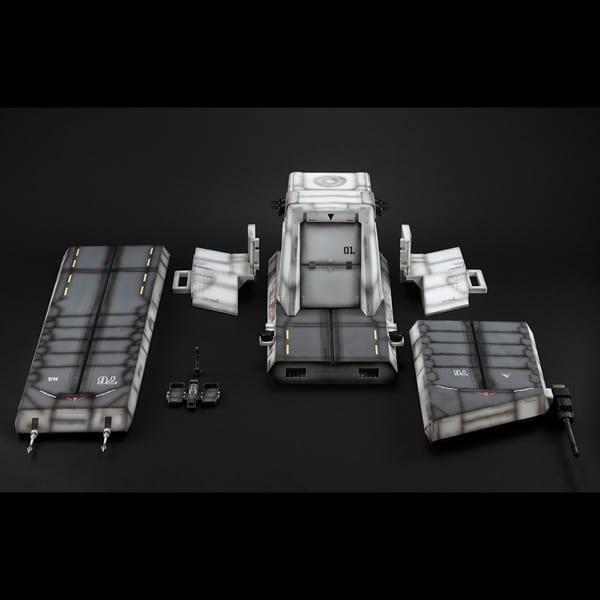 【史派克工廠】預購免運8月 MH R.M.S 1/144 HG用 機動戰士鋼彈UC 新阿卡馬彈射甲板UC 0413 MH R.M.S 1/144 HG用 機動戰士鋼彈UC 新阿卡馬彈射甲板UC