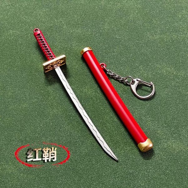 【史派克工廠】預購免運26年12月 海賊王 迷你武器鑰匙圈 吊飾 15cm 金屬刀鞘武士刀模型 MF937 1105 海賊王 迷你武器鑰匙圈 吊飾 15cm 金屬刀鞘武士刀模型 MF937