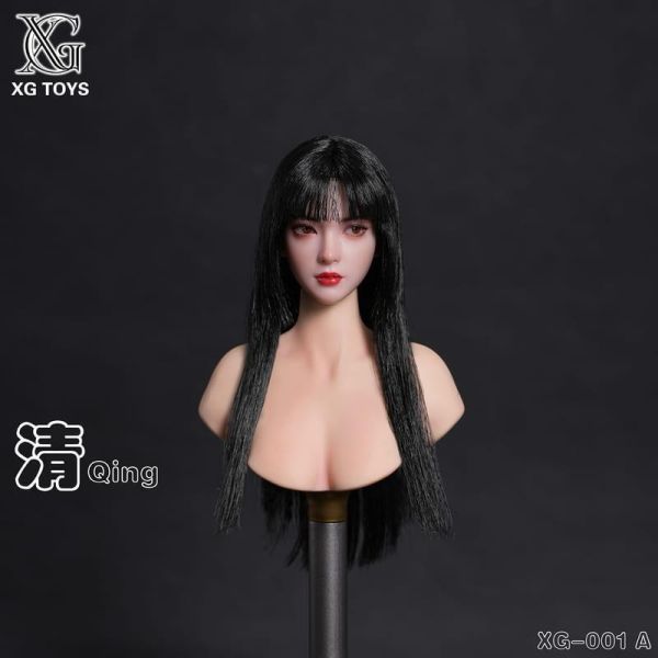 【史派克工廠】預購免運26年Q3 XG Toys星光人偶 1/6 亞洲美女 頭雕 XG‑001ABC 共3款 0625 XG Toys星光人偶 1/6 亞洲美女 頭雕 XG‑001ABC 共3款