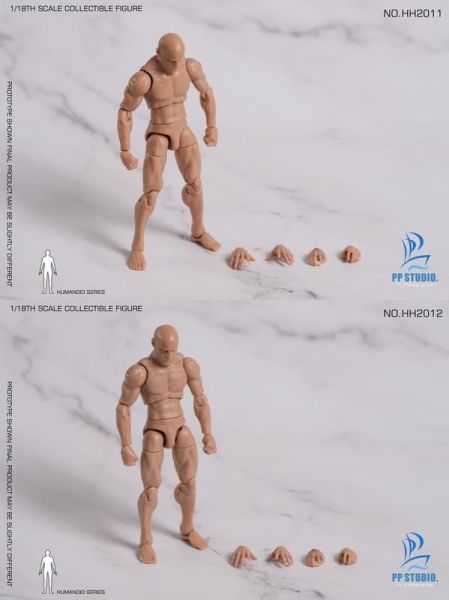 【史派克工廠】預購26年Q1 PP STUDIO 1/18 男款小麥色素體 高肩 矮肩 0120 PP STUDIO 1/18 男款小麥色素體 高肩 矮肩