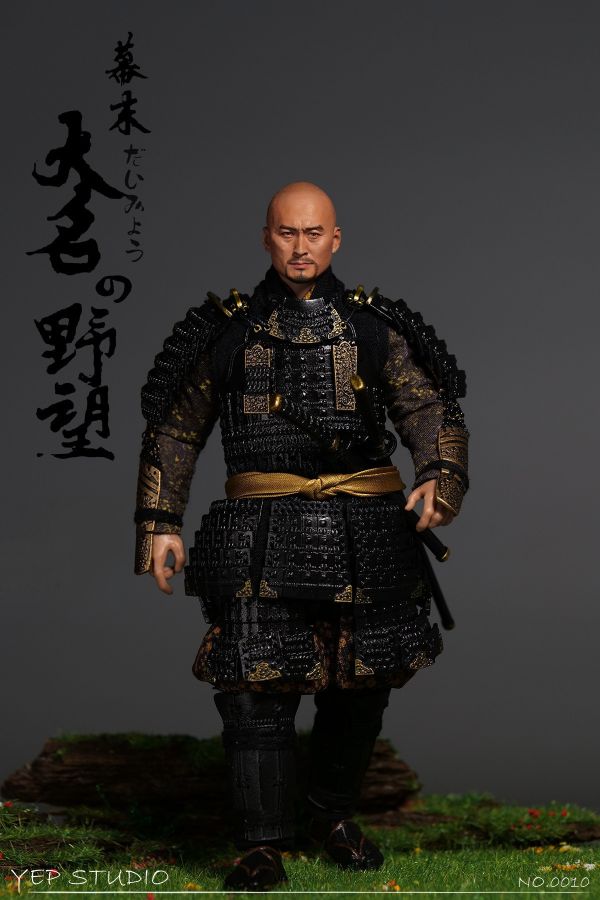 【史派克工廠】結單免運25年Q4 YepStudio 1/12 幕末大名 NO.0010 可動人偶 0725 YepStudio 1/12 幕末大名 NO.0010 可動人偶