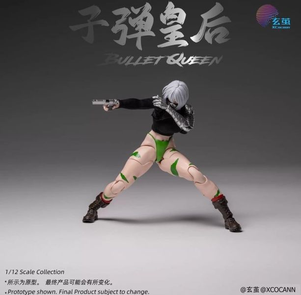 【史派克工廠】預購免運26年Q4 玄繭工作室 賽博鬥士俱樂部 子彈皇后 標準版 豪華版 1/12可動人偶 0527 玄繭工作室 賽博鬥士俱樂部 子彈皇后 標準版 豪華版 1/12可動人偶