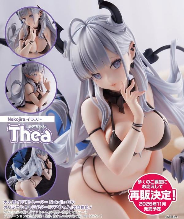 【史派克工廠】預購免運26年11月 UCI Nekojira插畫 Thea 小惡魔 高約27公分 再版 0527 TRIEAGLES 閃鷹 SNK 拳皇14 不知火舞 1/6 可動 珍藏款