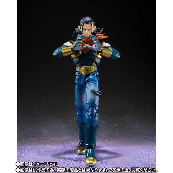 【史派克工廠】現貨 免運 日版 魂商店 SHF 七龍珠GT 超級17號 限量 X0514 日版 魂商店 SHF 七龍珠GT 超級17號 限量