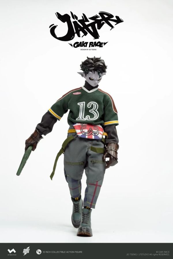 【史派克工廠】現貨 免運 JTSTUDIO GAKi RACE1/6 #13 Jager 可動人偶 訂 0418 JTSTUDIO GAKi RACE1/6 #13 Jaeger 可動人偶 訂