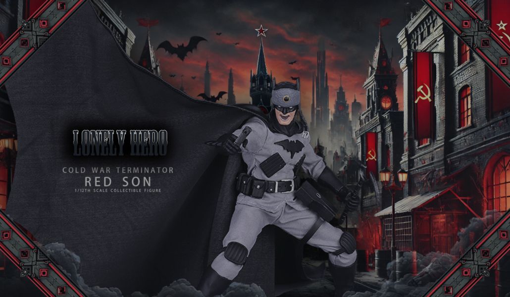 【史派克工廠】結單免運24年Q4 Joy Man Toys 1/12 紅色系列之戰終結者 蝙蝠俠 JM001 1011 Joy Man Toys 1/12 紅色系列之戰終結者 蝙蝠俠 JM001
