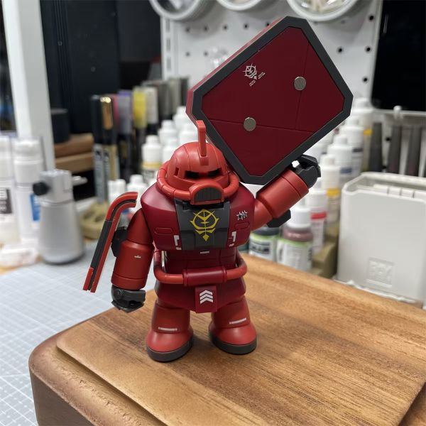 【史派克工廠】預購免運26年2月 肥仔模型 FAT GUY 肥扎古 肥薩克 磁吸組裝模型 附水貼地台 2色 0128 肥仔模型 FAT GUY 肥扎古 肥薩克 磁吸組裝模型 附水貼地台 2色