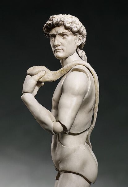 【史派克工廠】結單26年4月 代理版 Figma 桌上美術館 大衛像 可動 完成品 0630 代理版 Figma 桌上美術館 大衛像 可動 完成品