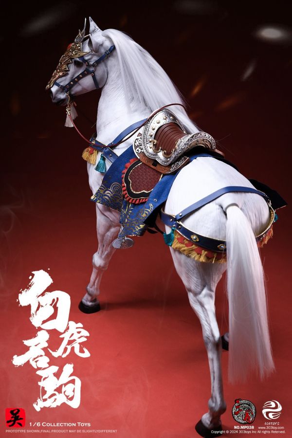 【史派克工廠】結單 預購24年Q3 303TOYS 1/6 三國系列 周瑜公瑾 MP038 戰馬 0520 預購24年Q3 303TOYS 1/6 三國系列 周瑜公瑾 MP038 戰馬