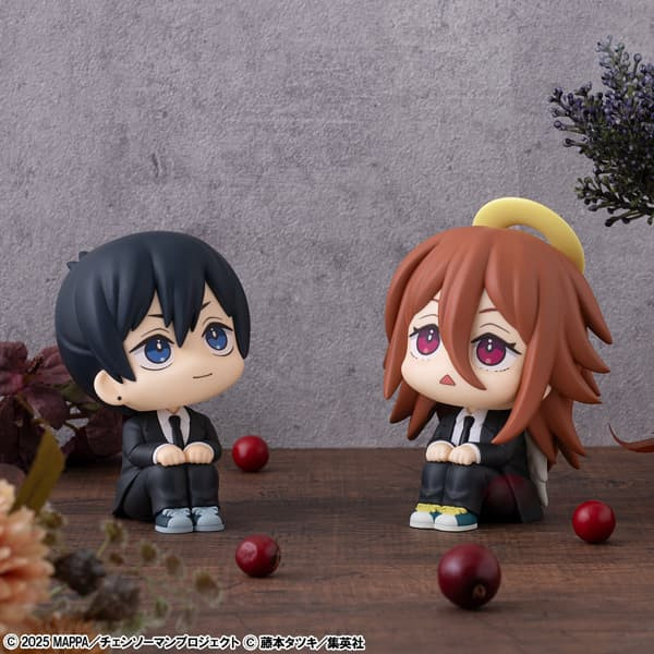 【史派克工廠】預購免運26年6月 MH限定 LOOK UP 抬頭系列 鏈鋸人 早川秋 惡魔獵人＆天使惡魔 套組 1112 MH限定 LOOK UP 抬頭系列 鏈鋸人 早川秋 惡魔獵人＆天使惡魔 套組