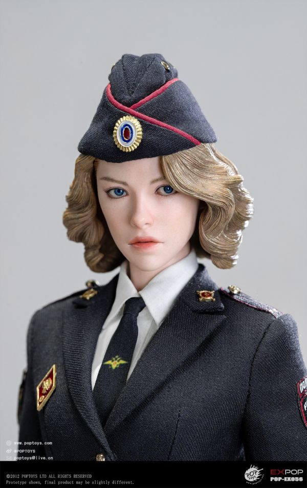【史派克工廠】結單預購免運24年Q4 POPTOYS 1/6 俄羅斯警察部隊 EX055女騎警 內務女警 馬 0905 POPTOYS 1/6 俄羅斯警察部隊 EX055女騎警 內務女警 馬
