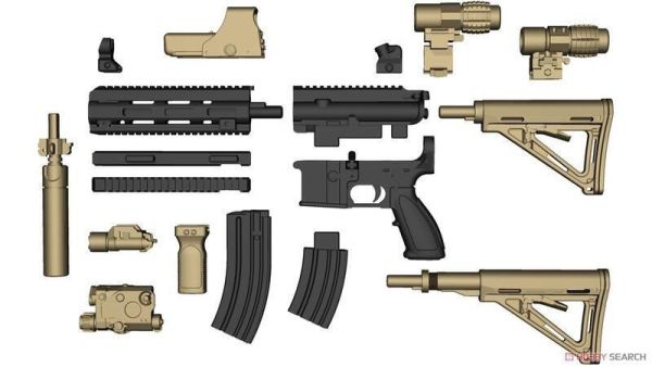 【史派克工廠】結單 預購24年8月 Tomytec 1/12 迷你武裝 LADF08 少女前線 HK416 再販 0429 Tomytec 1/12 迷你武裝 LADF08 少女前線 HK416 再販