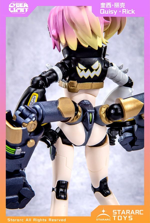 【史派克工廠】結單免運25年2月 STARARC TOYS 星弧玩具 1/12 賽博終極 奎西 麗克 可動成品 0109 STARARC TOYS 星弧玩具 1/12 賽博終極 奎西 麗克 可動成品
