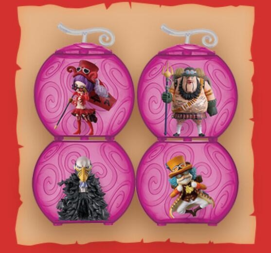 【史派克工廠】結單25年6月 萬代 扭蛋 航海王 海賊王 惡魔果實 革命軍軍隊長 全4款 0218 萬代 扭蛋 航海王 海賊王 惡魔果實 革命軍軍隊長 全4款