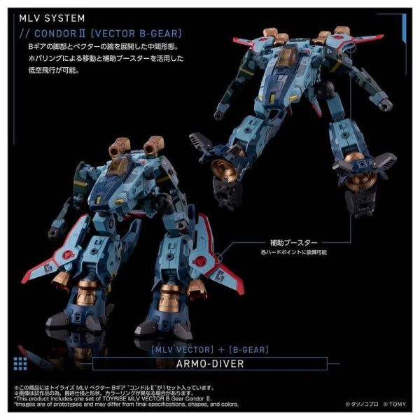 【史派克工廠】預購免運5月 TT Toyrise 機甲創世紀 MLV 禿鷹二型（Vector B-GEAR）1126 TT Toyrise 機甲創世紀 MLV 禿鷹二型（Vector B-GEAR）