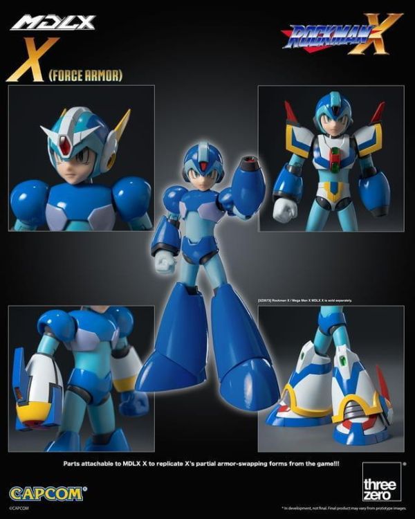 【史派克工廠】結單 免運27年Q1 代理 Threezero 洛克人X MDLX 艾克斯 武力裝甲 一般版 0922 代理 Threezero 洛克人X MDLX 艾克斯 武力裝甲 一般版