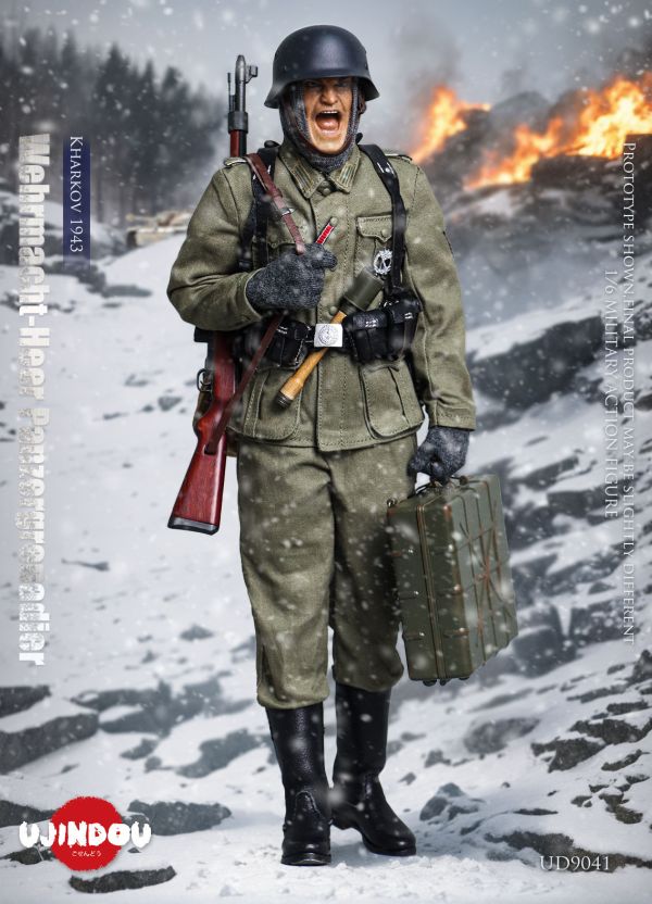 【史派克工廠】結單免運25年Q1 御戰道UJINDOU 1/6 二戰德軍國防軍裝甲擲彈兵 哈爾科夫1943 0103 御戰道UJINDOU 1/6 二戰德軍國防軍裝甲擲彈兵 哈爾科夫1943