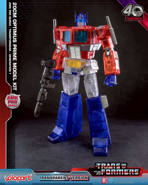 【史派克工廠】預購免運 YOLOPARK 限定品 彩透版本 擎天柱 柯博文 簡易組模型 1203 YOLOPARK 限定品 彩透版本 擎天柱 柯博文 簡易組模型