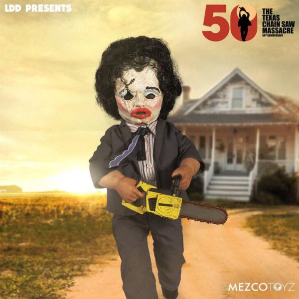 【史派克工廠】結單25年5月 MEZCO LDD活死人娃娃 德州電鋸殺人狂1974 人皮臉 豪華版 1017 MEZCO LDD活死人娃娃 德州電鋸殺人狂1974 人皮臉 豪華版