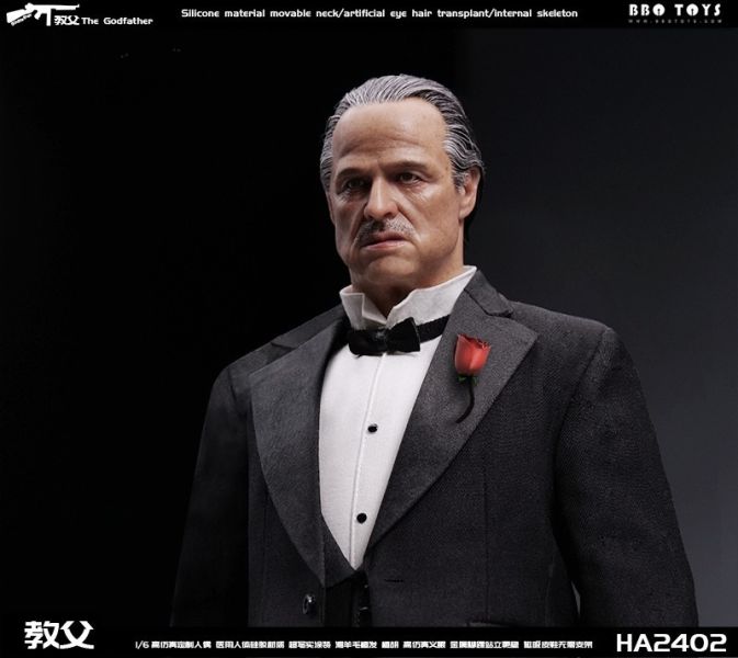 【史派克工廠】結單 預購24年Q4 BBOTOYS 1/6 矽膠 MA系列 第二彈教父 HA2402 0531 BBOTOYS 1/6 矽膠 MA系列 第二彈教父 HA2402