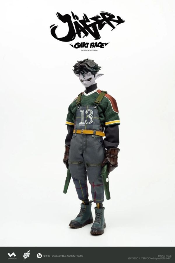 【史派克工廠】現貨 免運 JTSTUDIO GAKi RACE1/6 #13 Jager 可動人偶 訂 0418 JTSTUDIO GAKi RACE1/6 #13 Jaeger 可動人偶 訂