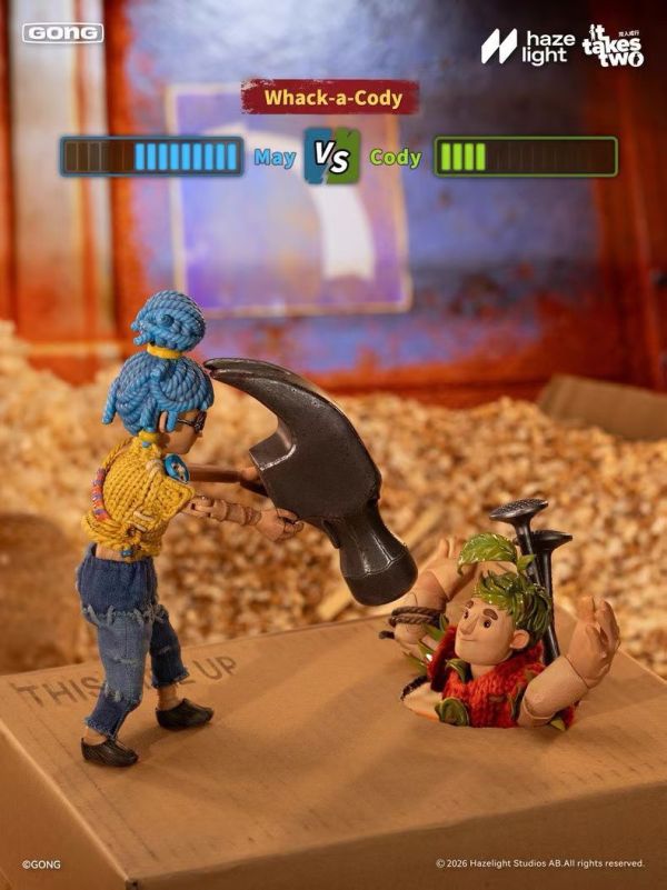 【史派克工廠】預購免運26年1月 泡泡瑪特 共鳴 GONG 雙人成行系列 科迪 梅 冬季款 可動人偶 1222 泡泡瑪特 共鳴 GONG 雙人成行系列 科迪 梅 冬季款 可動人偶