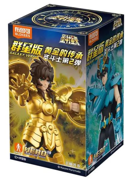 【史派克工廠】即將到貨 免運 布魯可 聖鬥士星矢 群星版 第二彈 黃金的傳承 一中盒九入 0915 布魯可 聖鬥士星矢 群星版 第二彈 黃金的傳承 一中盒九入