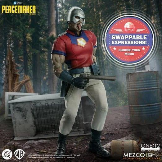 【史派克工廠】結單 免運27年Q2 Mezco One:12 和平使者 DC和平使者 1/12 可動 0917 Mezco One:12 和平使者 DC和平使者 1/12 可動