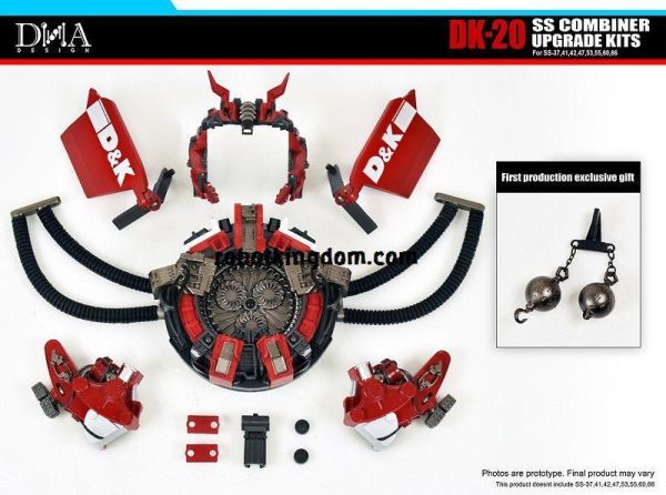 【史派克工廠】預購免運26年8月 DNA DK20 大力神配件包 ND 不含主體 再版 0525 DNA DK20 大力神配件包 ND 不含主體 再版
