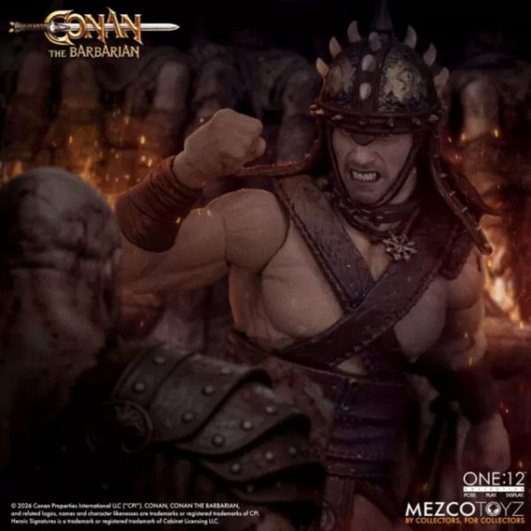 【史派克工廠】預購免運26年Q4 Mezco 螞蟻 one:12 野蠻人柯南 競技場版 可動 MEZ7681 0610 Mezco 螞蟻 one:12 野蠻人柯南 競技場版 可動 MEZ7681