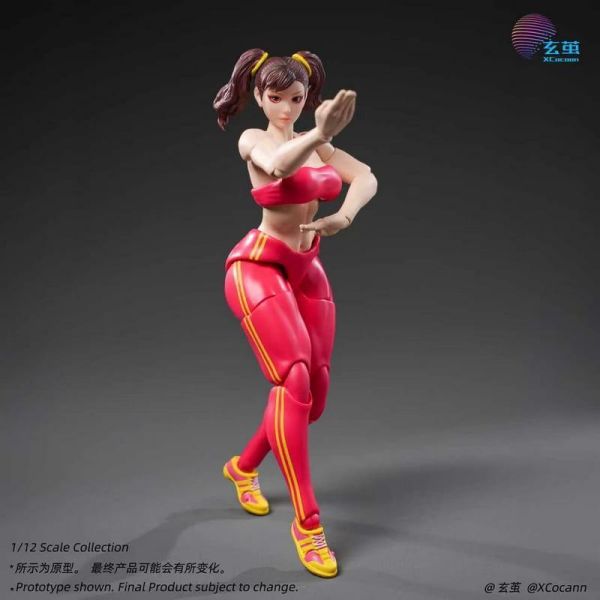 【史派克工廠】預購免運27年Q1 玄繭工作室 格鬥少女 烈華/影姬 1/12 可動人偶 1006 玄繭工作室 格鬥少女 烈華/影姬 1/12 可動人偶