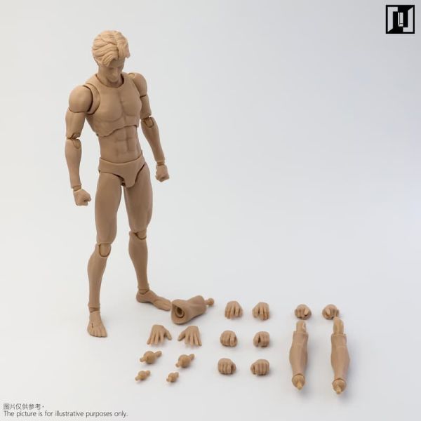 【史派克工廠】預購免運26年Q1 Mirrfig 精瘦男素體 1/12可動人偶 MF001 1113 Mirrfig 精瘦男素體 1/12可動人偶 MF001
