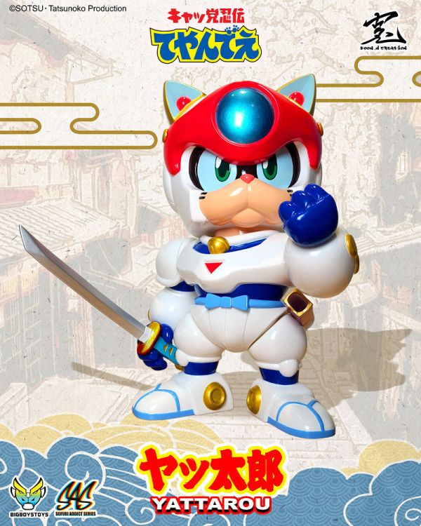 【史派克工廠】結單 預購24年Q4 Big boys toys BBT 功夫貓黨 太郎 0531 Big boys toys BBT 功夫貓黨 太郎