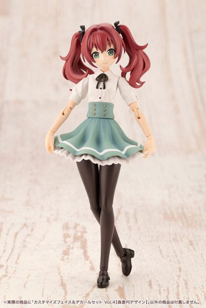 【史派克工廠】結單25年6月 壽屋 1/10 創彩少女庭園 自訂臉部＆水貼套組 Vol.4 森倉圓 0219 壽屋 1/10 創彩少女庭園 自訂臉部＆水貼套組 Vol.4 森倉圓