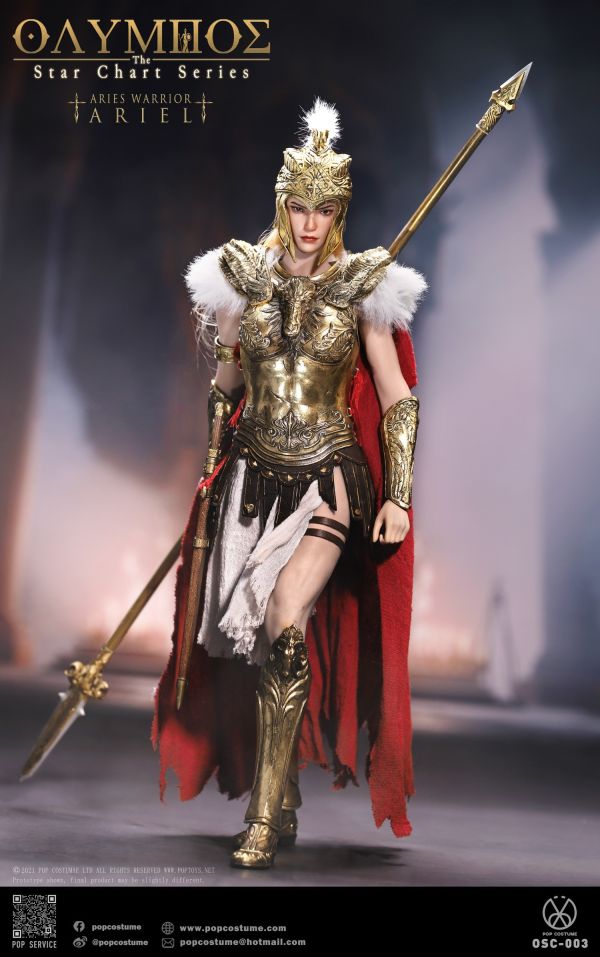 【史派克工廠】結單 預購Q2 POP 1/6 奧林匹斯-星圖系列 OSC-003白羊戰士-阿瑞爾 & 白羊地台 1207 POP 1/6 奧林匹斯-星圖系列 OSC-003白羊戰士-阿瑞爾 & 白羊地台