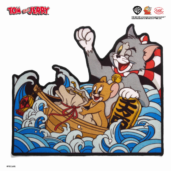 【史派克工廠】結單25年1月 VGT 華納兄弟探索 湯姆貓與傑利鼠 招財地毯 乘風破浪版 1219 VGT 華納兄弟探索 湯姆貓與傑利鼠 招財地毯 乘風破浪版