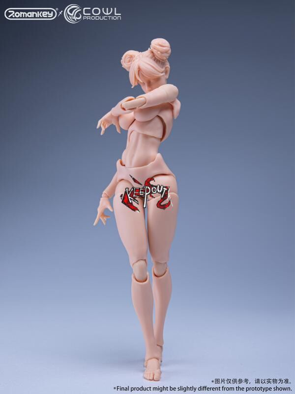 【史派克工廠】預購25年Q4 Romankey X COWL 1/12 超可動少女素體 三種 膚色 白色 褐色 0722 Romankey X COWL 1/12 超可動少女素體 三種 膚色 白色 褐色