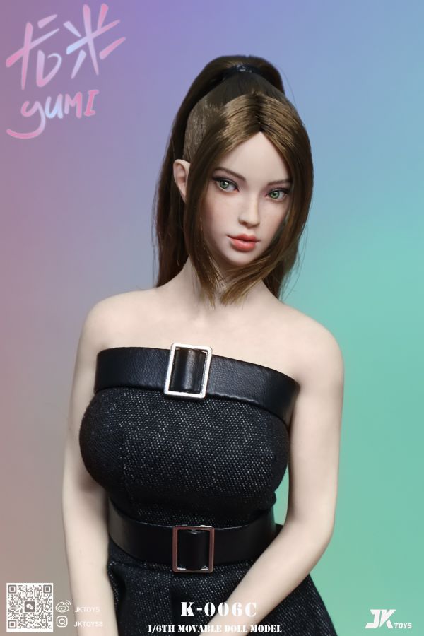 【史派克工廠】結單免運25年Q3 JKTOYS 1/6 混血美女頭雕 尤米yumi K-006ABC 共3款 0509 JKTOYS 1/6 混血美女頭雕 尤米yumi K-006ABC 共3款