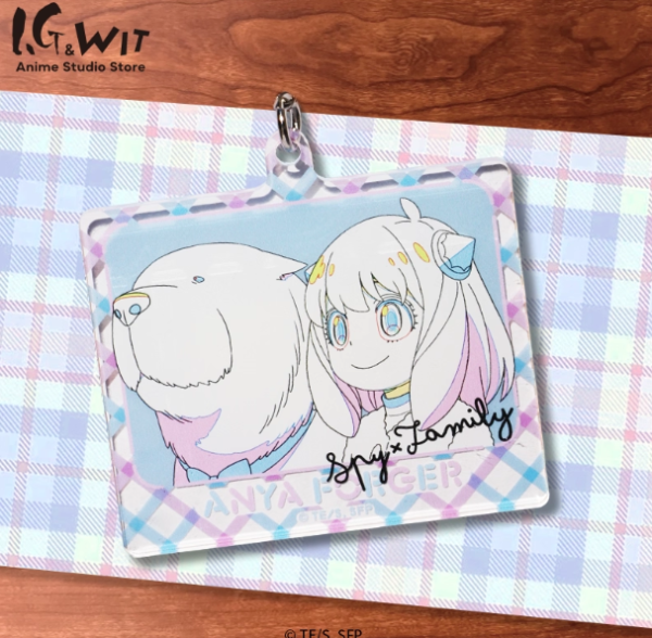 【史派克工廠】結單免運Q1 I.G&WIT SPY×FAMILY 間諜家家酒 原畫壓克力鑰匙圈 安妮亞 4款 0129 I.G&WIT SPY×FAMILY 間諜家家酒 原畫壓克力鑰匙圈 安妮亞 4款