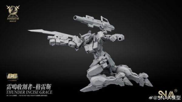 【史派克工廠】結單 預購2月 SNAA模型 RG1/144 SC-006 GRACE 雷鳴收割者 格雷斯 組裝模型 0112 SNAA模型 RG1/144 SC-006 GRACE 雷鳴收割者 格雷斯 組裝模型