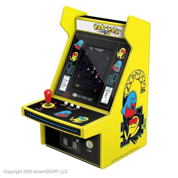 【史派克工廠】預購免運26年6月 迷你街機 MY ARCADE PAC MAN 輕量版 小精靈 吃豆人 0422 迷你街機 MY ARCADE 高級版 音速小子 2 GAMES IN 1