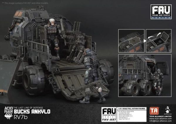 【史派克工廠】結單 預購3月 TOYS ALLIANCE 酸雨戰爭 FAV-A97 公鹿甲龍 RV7b 0901 TOYS ALLIANCE 酸雨戰爭 FAV-A97 公鹿甲龍 RV7b