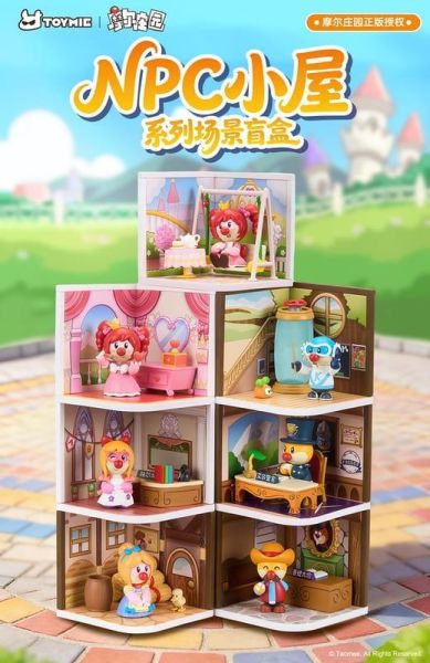 【史派克工廠】預購免運26年11月 TOYMIE 摩爾莊園 NPC小屋系列 場景盲盒 中盒6入 1103 TOYMIE 摩爾莊園 NPC小屋系列 場景盲盒 中盒6入