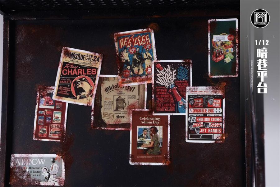 【史派克工廠】結單25年Q4 mmmtoys 1/12 暗巷平台 地台 場景 M2511 0801 mmmtoys 1/12 暗巷平台 地台 場景 M2511