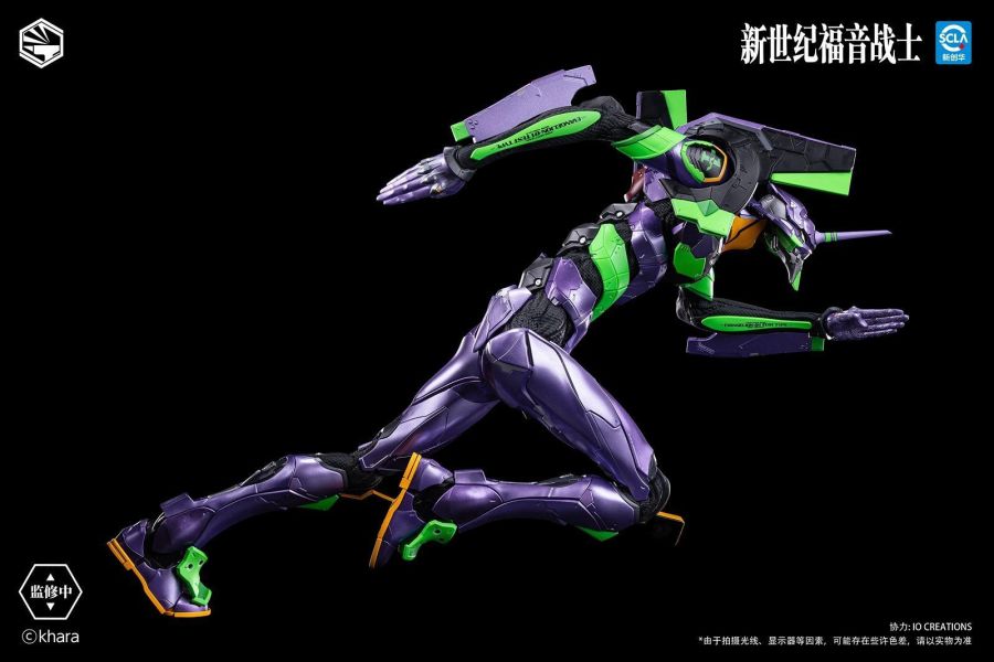 【史派克工廠】預購免運Q2 開天工作室 重機形 EVA 新世紀福音戰士 初號機 HMC005 合金可動 1028 開天工作室 重機形 EVA 新世紀福音戰士 初號機 HMC005 合金可動